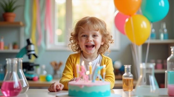 Des animations d'anniversaire scientifique pour des expériences excitantes